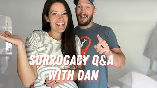 Surrogacy Q and A with my husband!