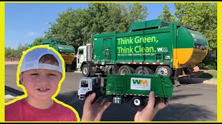 Following The Waste Management Truck