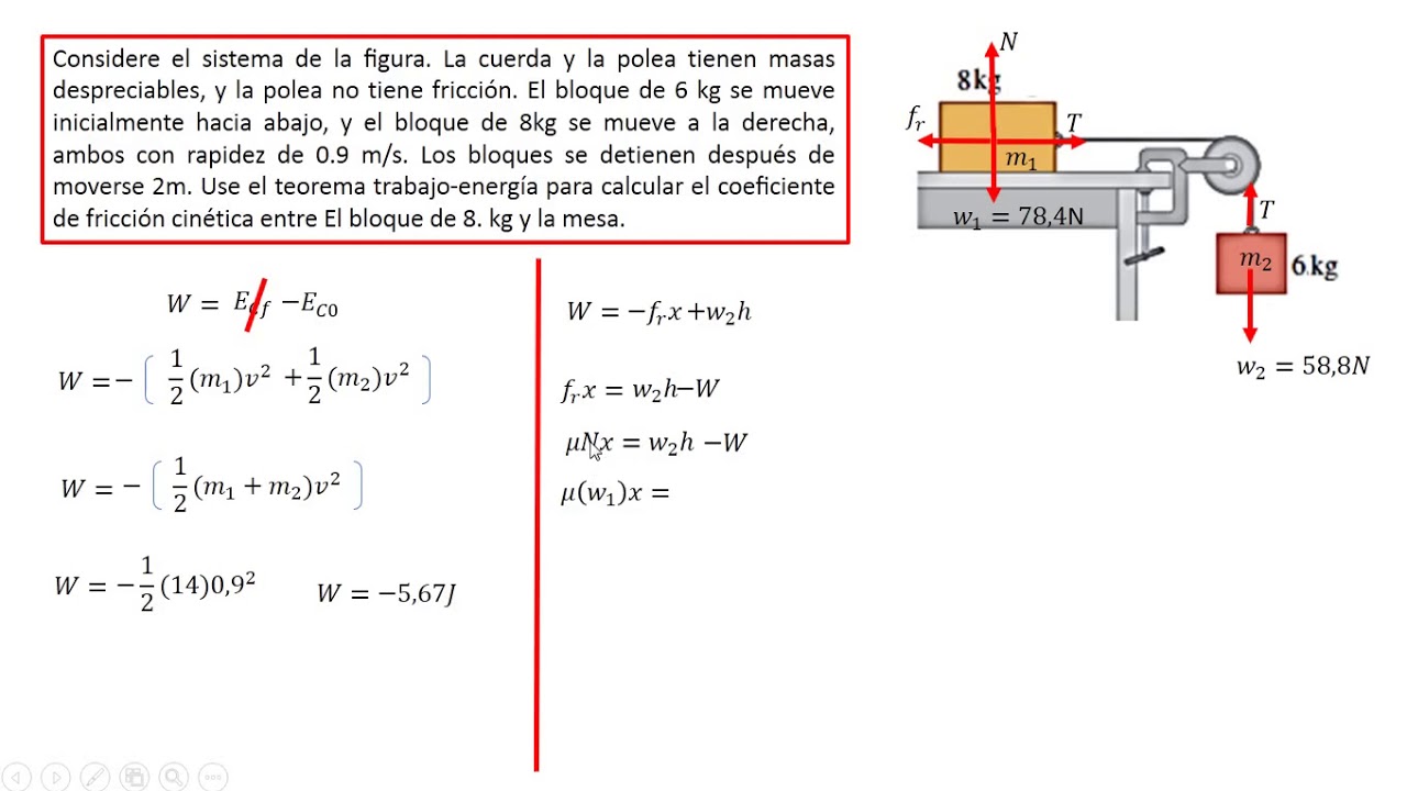 TRABAJO - ENERGIA - YouTube