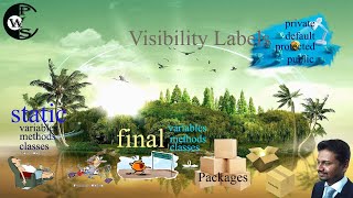 Java visibility Labels, static, final and packages (Core Java Class 16)