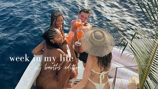 what it's actually like to go on a brand trip // a week in my life in st. barths vlog