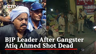 "You Reap What You Sow": Senior UP BJP Leader After Gangster Atiq Ahmed Shot Dead