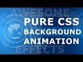 CSS Pulsating And Rotating Earth Animation Effects - Pure CSS Background Animation Effects