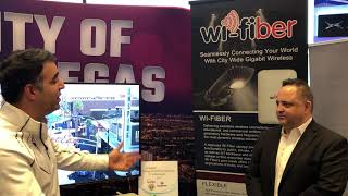 wi-fiber CEO Adair Grover Speaking with Dr. Michael Sherwood at CES 2018 Consumer Electronics Show