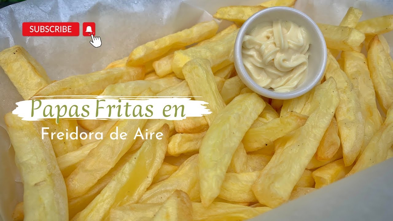 SECRETO REVELADO Para Unas Papas Fritas Super Crocantes En La Freidora ...