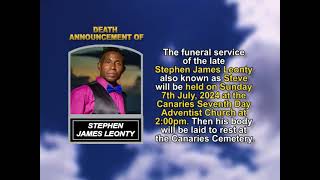 Stephen James Leonty short