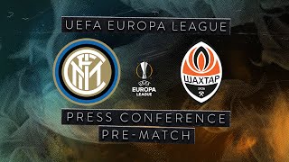 INTER vs SHAKHTAR | Pre-Match Press Conference Conte + Handanovic | UEFA EUROPA LEAGUE [SUB ENG] ⚫🔵🏆