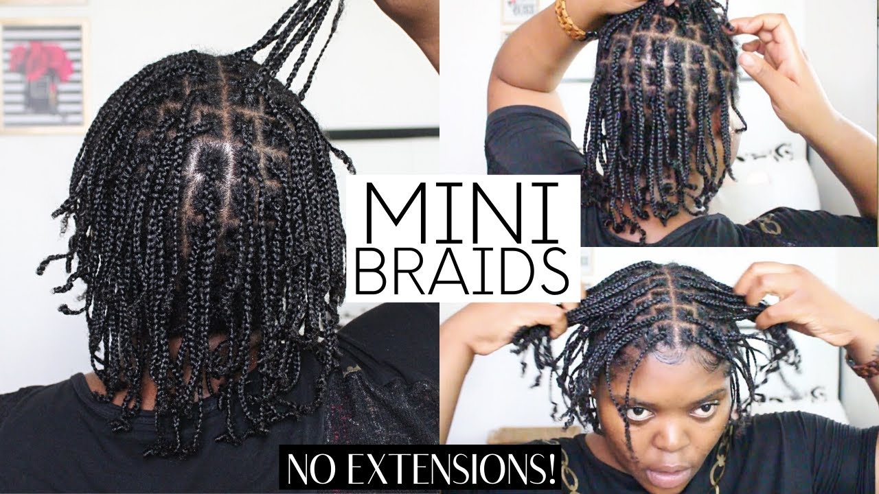 Individual Braids With Natural Hair