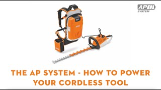 How to Power Your Cordless Tools | Battery Backpack | STIHL GB