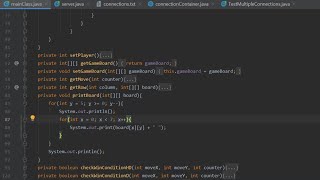 Connect 4 in Java Part 4 - Multidimensional Arrays