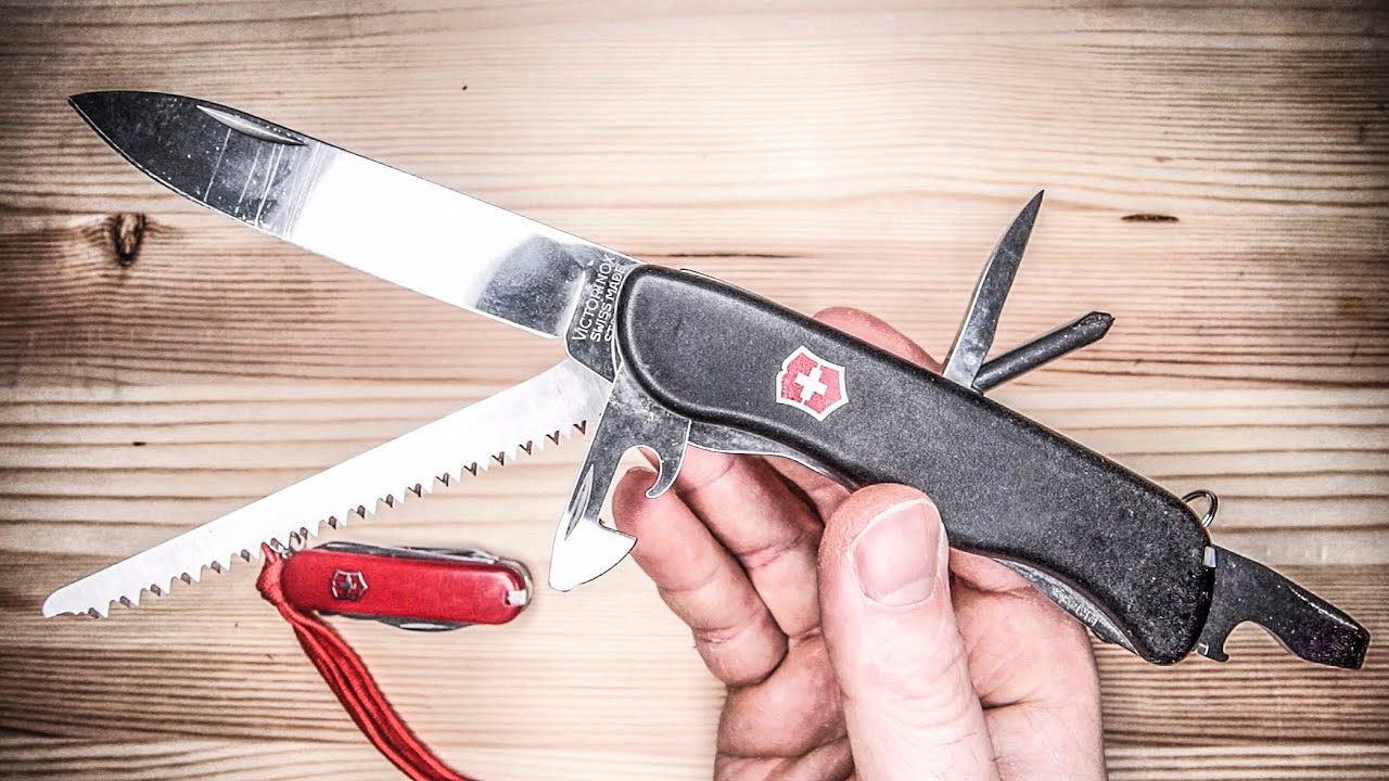 Victorinox Trekker / Trailmaster Review - Large Swiss Army Knife Multi ...