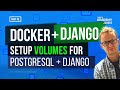 How to create a volume in Docker-Compose for a PostgreSQL database