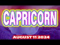 😇❎ A MIRACLE ARRIVES ❎😇 horoscope FOR TODAY capricorn AUGUST 11 2024 ♑️💚