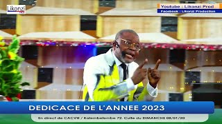 DEDICACE 2023 avec  Past. François MUTOMBO Voici l'Homme (Vol.03)