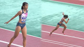 宮繁愛葉選手 Itoha Miyashige 202309 ① Triple Jump Women's