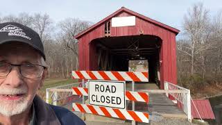 UPDATE ON DESTROYED ICONIC RED COVERED BRIDGE Princeton tubalcain