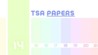 TSA 2014 Full Past Paper | Explained Answers | Thinking Skills Assessment | Oxford, Cambridge, UCL