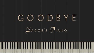 Goodbye - Original Piece \\ Synthesia Piano Tutorial