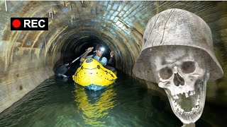 EN BATEAU SOUS SA MAISON : il reste des vestiges incroyables cachés sous ... [ URBEX  ]