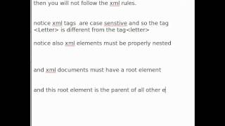 xml tutorial 31 syntax