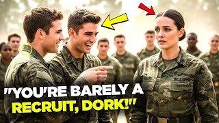 “You’re Beneath Us!” Recruits Mocked Her Low Rank, Unaware She Was a SEAL Ready to Strike!