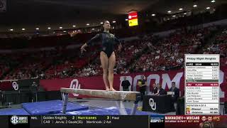 Helen Hu Perfect 10.0 Beam Missouri vs Oklahoma 1-17-25