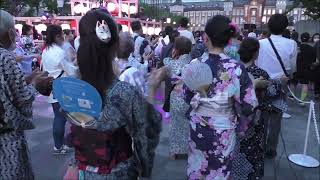 お江戸日本橋　2022年東京丸の内盆踊り１５　行幸通り　大手町丸の内有楽町夏祭り