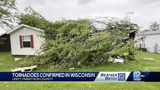 4 tornadoes confirmed in Wisconsin after storms
