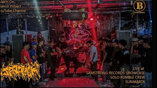 SPRAYER DRUM CAM | LIVE at SAMSTRONG RECORDS SHOWCASE | SOLO RUMBLE CREW  | SURAKARTA….