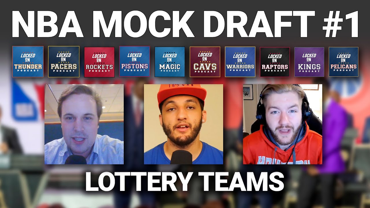 NBA Mock Draft #1 | OKC, Pacers, Rockets, Pistons, Magic Top 5 | NBA ...