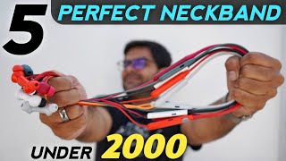 5 Best Neckband Under 2000 in 2025 ⚡⚡ Top 5 Neckband Under 2000 ⚡⚡