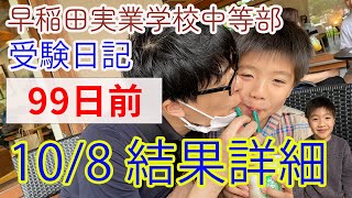 【早実受験】2023年度第１回学校別合格判定模試早稲田実業中の結果詳細【中学入試】