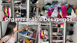 DESTRALHE E ORGANIZAÇÃO NO GUARDA-ROUPA + DESAPEGOS