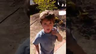 170924008  Garbage Man Surprises Little Boy With A Gift