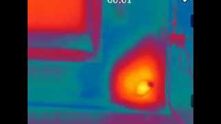 Thermal Imaging Shows Termite Activity in a Capalaba Home.