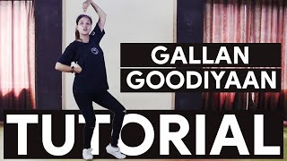 GALLAN GOODIYAAN TUTORIAL || DIL DHADAKNE DO || TOUCH DANCE STUDIO