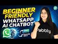 AI WhatsApp Chatbot Tutorial for Beginners