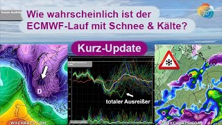 Kurz-Update: Wie wahrscheinlich ist das kalte ECMWF? Im Mittel weiter unbeständig bis Anfang April.