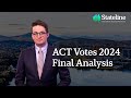 Sneak peak at ABC's election centre ahead of the 2024 ACT election | ABC News