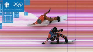 PHOTO FINISH: Éliot Grondin settles for SILVER in snowboard cross squeaker | Beijing 2022 Olympics