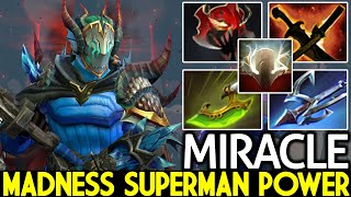 MIRACLE [Sven] Madness Superman Power Carry The Hard Game Dota 2