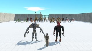 Scourge With Kozarog the Demon \u0026 Humans vs 2 Unit Boss | Animal Revolt Battle Simulator