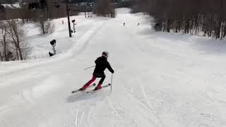 Molly - final GS free ski - 3/24/18