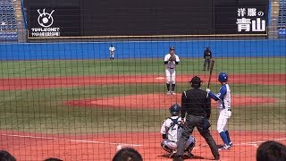 2018/4/1　荒井聖也 （JFE東日本）　東京六大学社会人対抗戦/立教大学戦　レフトスタンドへの本塁打