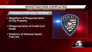 Investigation into Centerton PD completed by Arkansas State Police