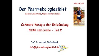 Schmerztherapie der Entzündung: NSAR und Coxibe - Teil 2 !