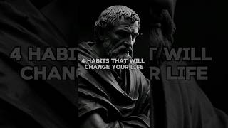 Habits that will change your life #stoicism #stoic #wisdom #masculineenergy #motivation #shorts