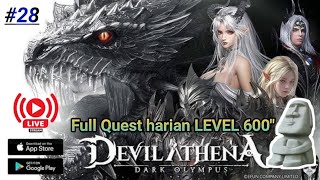 Devil Athena Dark Olympus || selesaikan misi level 600 🎮