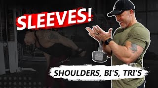 SLEEVE'S 💪🏻 Build BIG Shoulders, Biceps, and Triceps FAST🔥