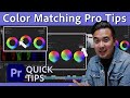 How to Color Match in Premiere Pro | Quick Tips with Sidney Diongzon | Adobe Video